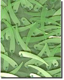 Sequined Silk Fabric