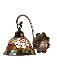 Tiffany Rosebush 1 Lt Sconce