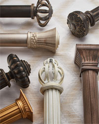 Carved Wood Curtain Rods 2 25