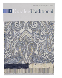 Whitmore Traditional Blue Indigo Fabric