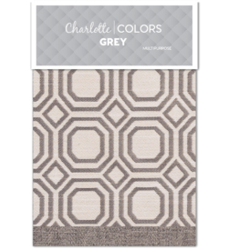 Charlotte Colors Grey Fabric