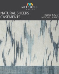 2201 Natural Sheers and Casements Mitchell Fabric