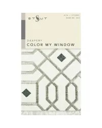 Color My Window Ash Stone Stout Fabric