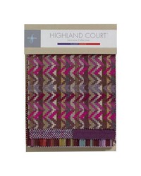 Intermix Wovens - Plumberry Cayenne 4268 Highland Court Fabrics