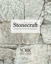York Premium Peel + Stick Stonecraft Wallpaper