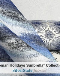 Sunbrella Roman Holidays Silver State Fabrics