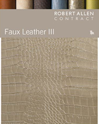 Faux Leather III Robert Allen Fabric