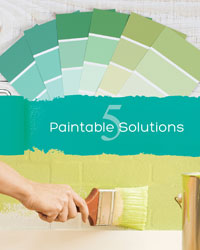 Paintable Solutions V Wallpaper