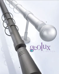 Geolux Outdoor Curtain Rods
