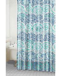 Oceana Shower Curtain Blue/White