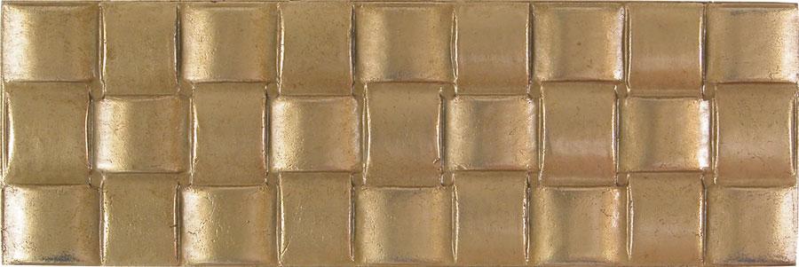 Tile - Decorative Tile - Accent Tile - Metal Accent Tile - Tiles - Accent Tiles - Metal Accent Tiles - Brass Elegans