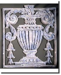 Mosiac Floral Urn