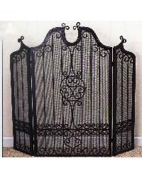 Iron Gate Fire Screen Brown/Black