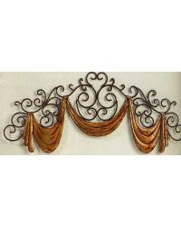 Swag Wall D�cor Antique Brown