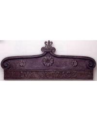 Hammered Metal Wall D�cor/Garden Accent Antique