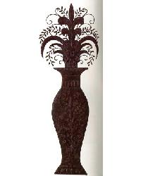 Leaf Urn Brown/Taupe