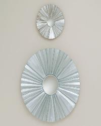 Silver Leaf Artisan Mirror