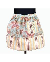 Blue Paisley Apron