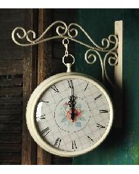 Mayfair Garden Clock White