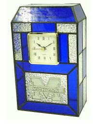 Michigan Wolverines Clock