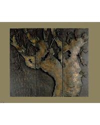 60406 Metal Wall Plaque (3 Panels)