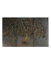 60436 Metal Wall Plaque (3 Panels)