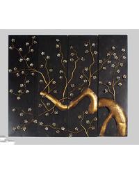 60438 Metal Wall Plaque (4 Panels)