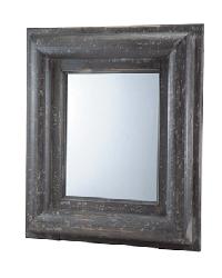 Grey Wood Mirror Grey