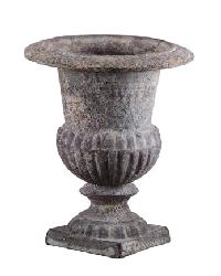 Rustic Brown Cast Iron Small Urn Rustic Brown