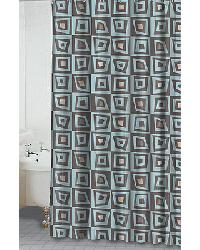 60's Squares Shower Curtain
