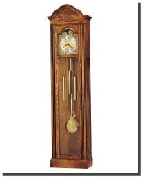 Ashley Grandfather Clock Oak Yorkshire