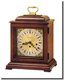 Lynton Mantle Clock Cherry Bordeaux