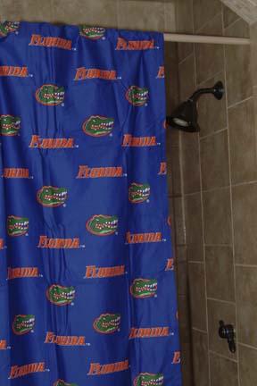 Florida Gators Standard Shower Curtain  InteriorDecorating