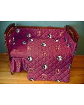 College Covers Florida State Seminoles Crib Bedding Set  College Baby Bedding