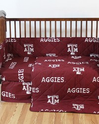 Texas A&M Aggies Crib Bedding Set