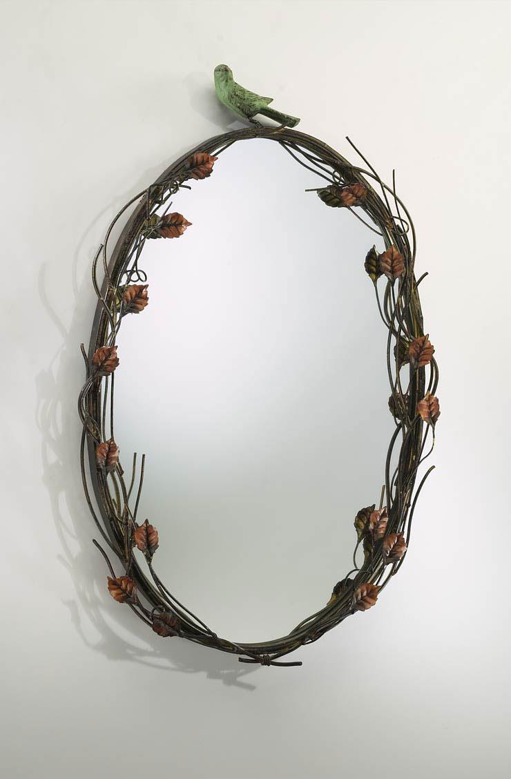 Bird Mirror Cyan Design InteriorDecorating