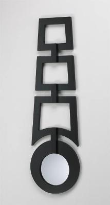 Vertical Ebony Mirror&nbsp;