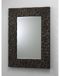 Textured Frame Mirror