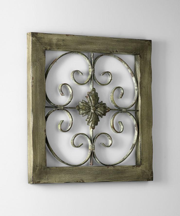 Vintage Wall Decor 1 Cyan Design InteriorDecorating