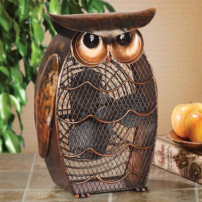fan fans table fan table fans decorative table fans deco breeze decorative table fan kids fans owl owls owl decor Figurine Fan - Owl DBF0365 127013