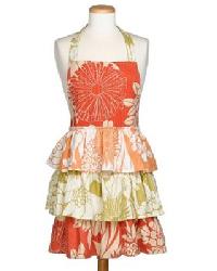 Tropical Trio Ruffles Apron