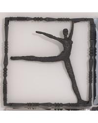 Dancer Iron Wall Panel