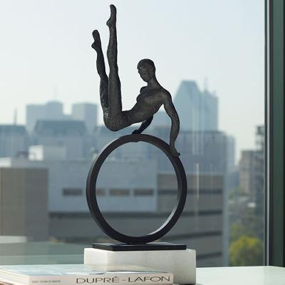 Global Views Gymnast Man in Global Views Sculptures 8.80333 