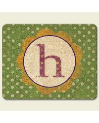 Monogram H Fun Cutting Board by  Highland Graphics 