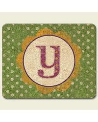 Monogram Y Fun Cutting Board by  Highland Graphics 