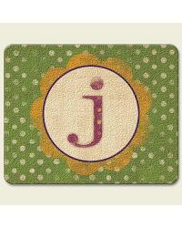 Monogram J Fun Cutting Board by  Highland Graphics 