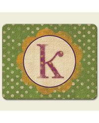 Monogram K Fun Cutting Board by  Highland Graphics 