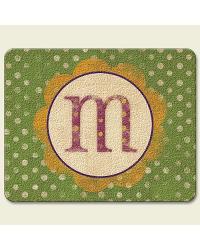 Monogram M Fun Cutting Board by  Highland Graphics 