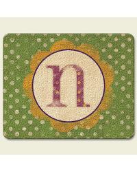 Monogram N Fun Cutting Board by  Highland Graphics 