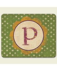Monogram P Fun Cutting Board by  Highland Graphics 